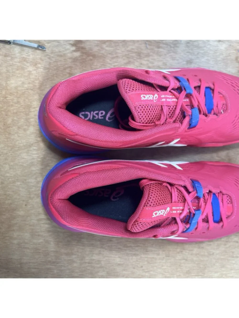 Asics Women's Gel-Resolution X Women Size 10 Pink Tennis Pickleball Shoes